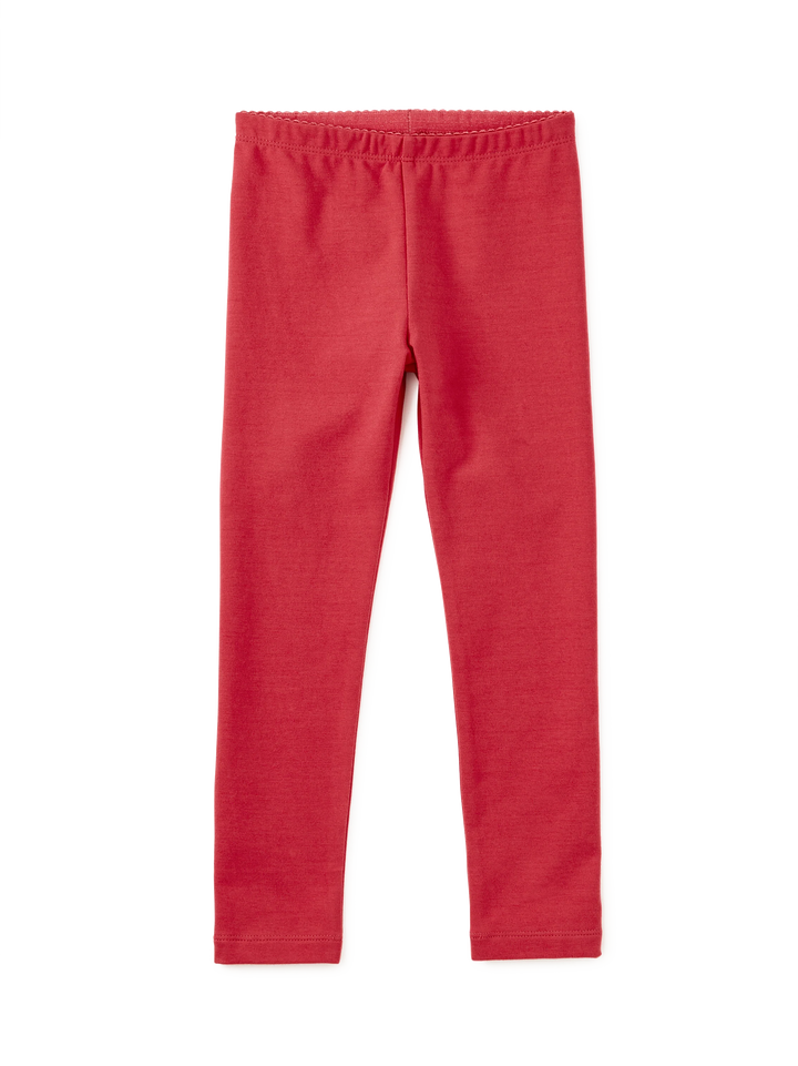 Solid Leggings/Rhubarb
