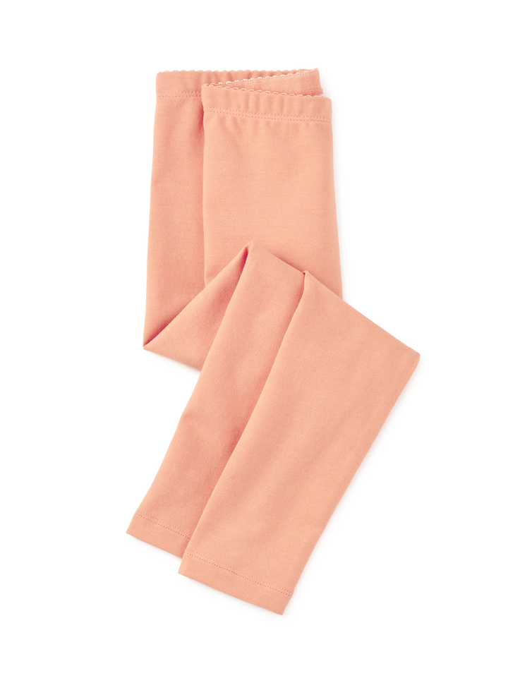 Solid Leggings/Shell Coral