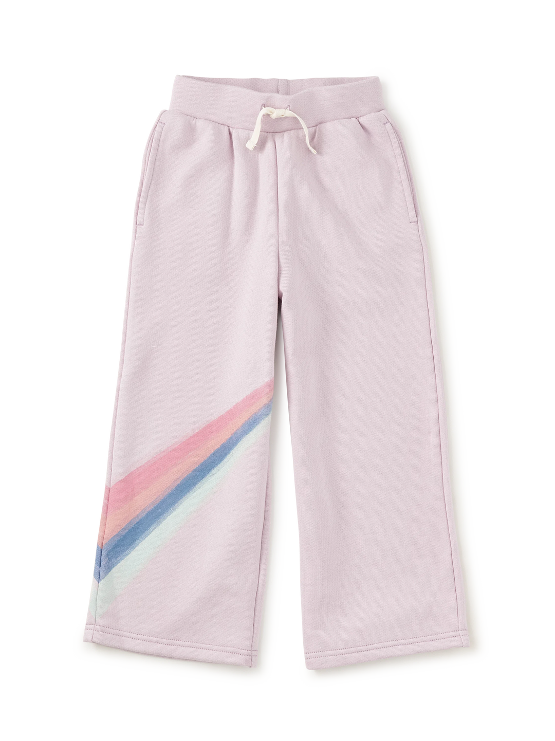 Wide Leg French Terry Pants/Urchin Purple