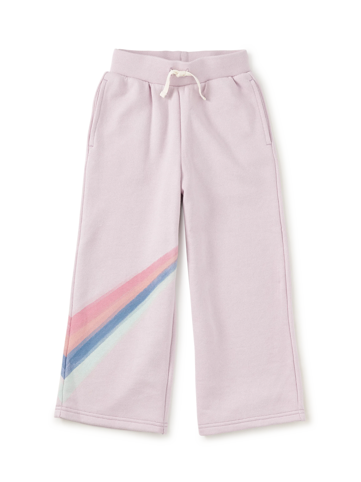 Wide Leg French Terry Pants/Urchin Purple