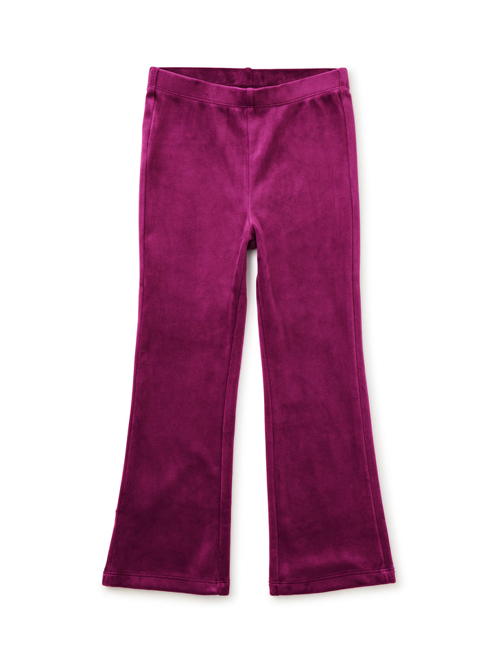 Very Velour Flare Pants| Cosmic Berry