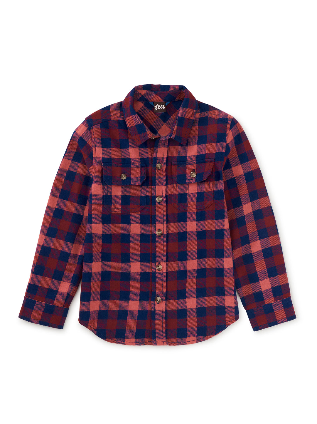 Flannel Button Up Shirt|Daegu Plaid