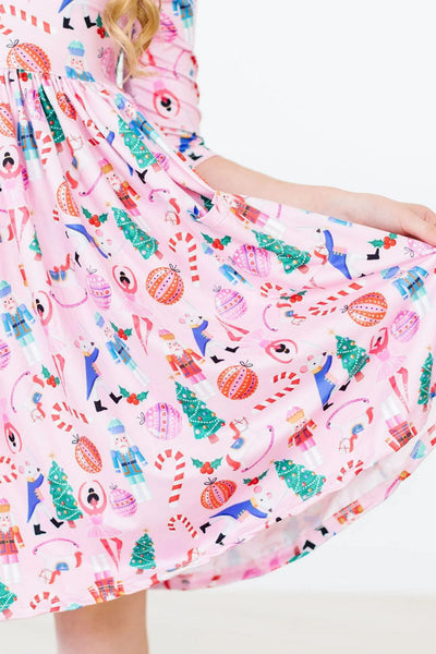 Sugar Plum Fairy Pocket Twirl Dress