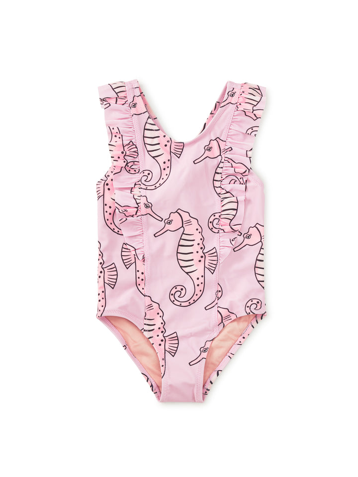 Ruffle One-Piece Swimsuit