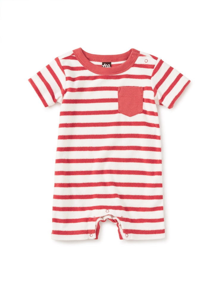 Terrycloth Baby Romper|Pomme