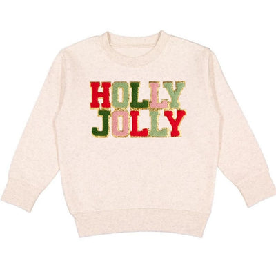 Holly Jolly Patch Sweatshirt