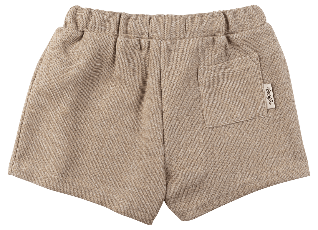 Kids Short Bodee Solid Sand: 12 months - 18 months