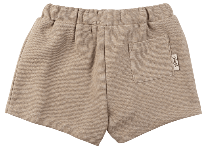 Kids Short Bodee Solid Sand: 12 months - 18 months