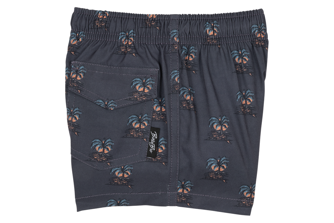 Kids Swimsuit Khan: Charcoal
