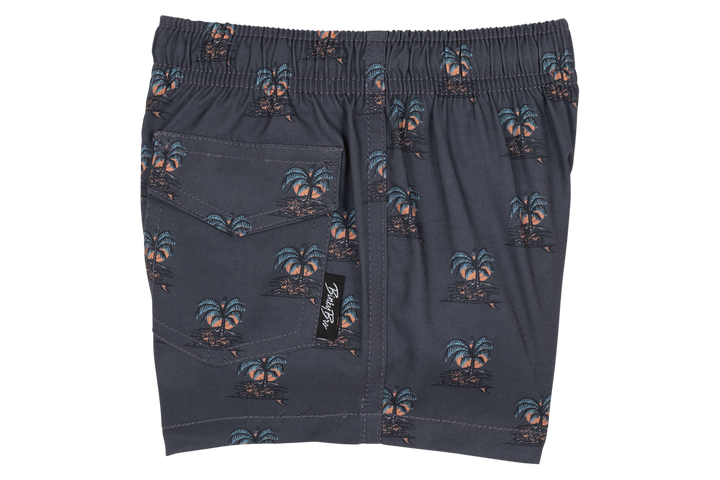 Kids Swimsuit Khan: Charcoal