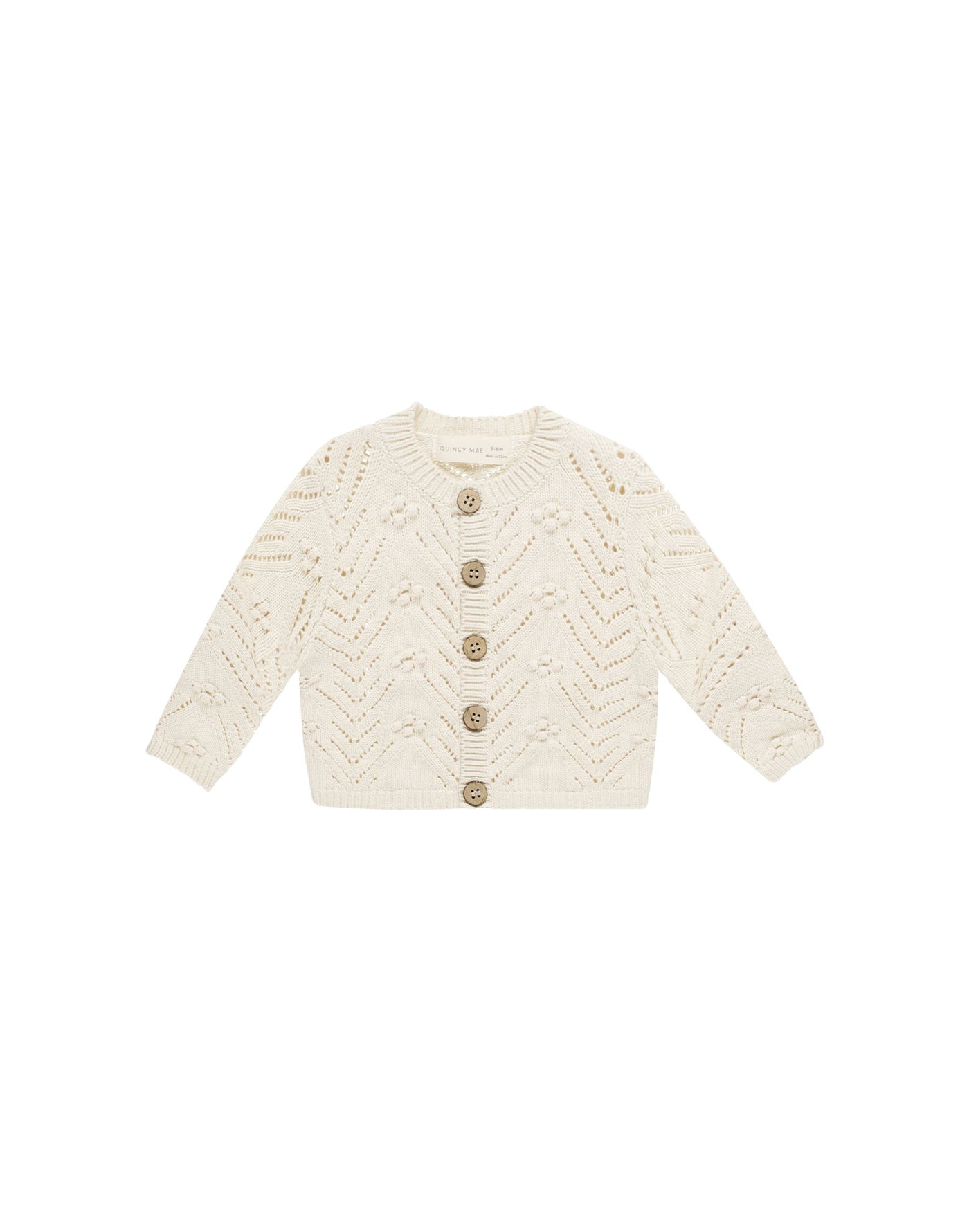 Knit Cardigan | Natural