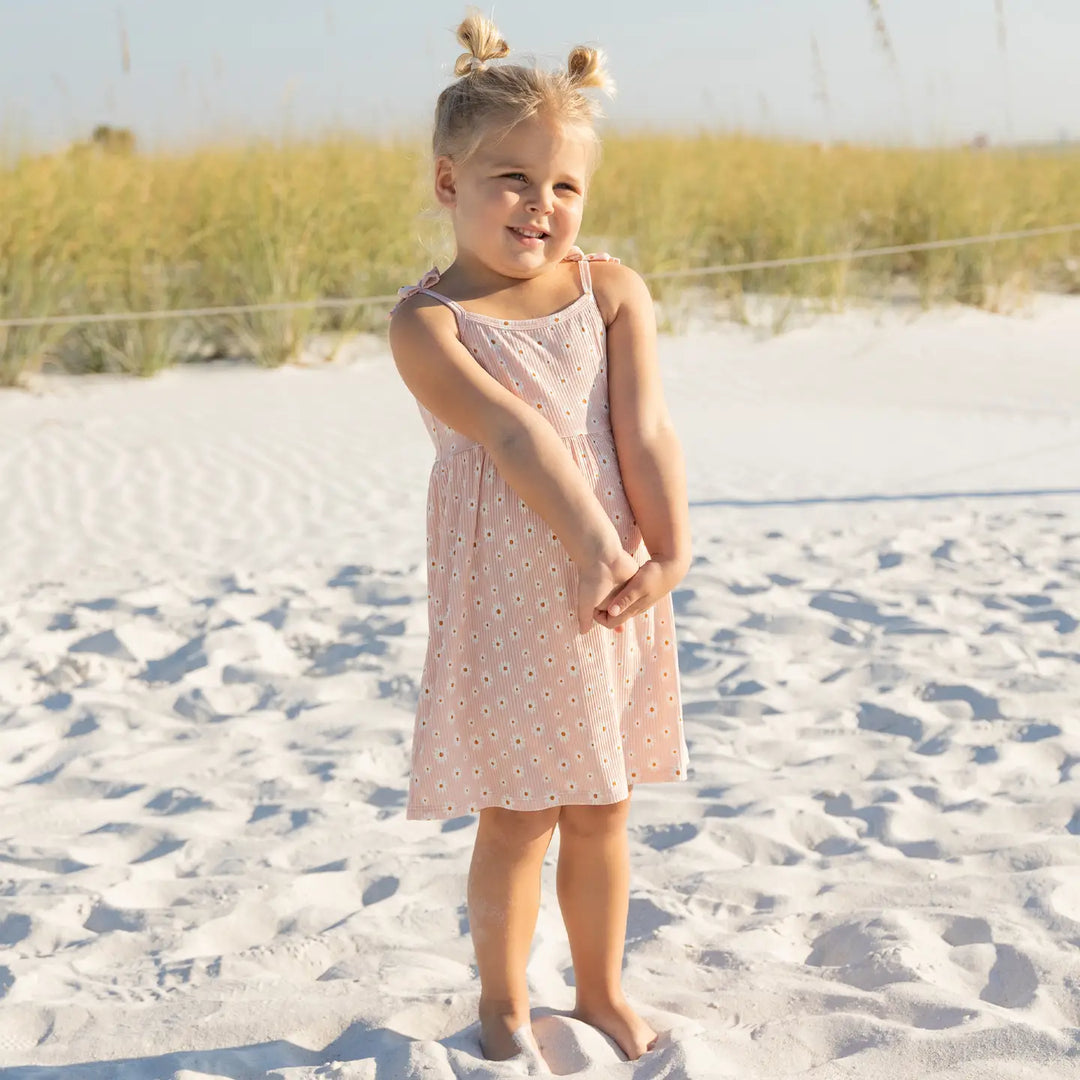 Daisy Ribbed Bamboo Dress