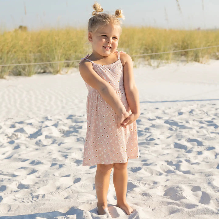 Daisy Ribbed Bamboo Dress