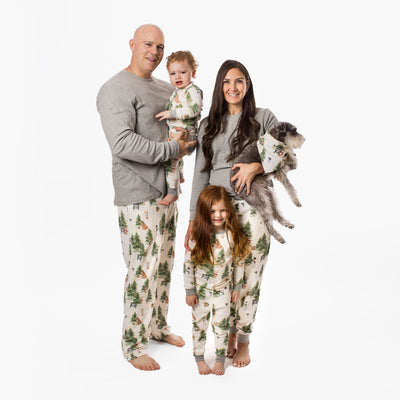 Kids Christmas Tree Farm PJ Set