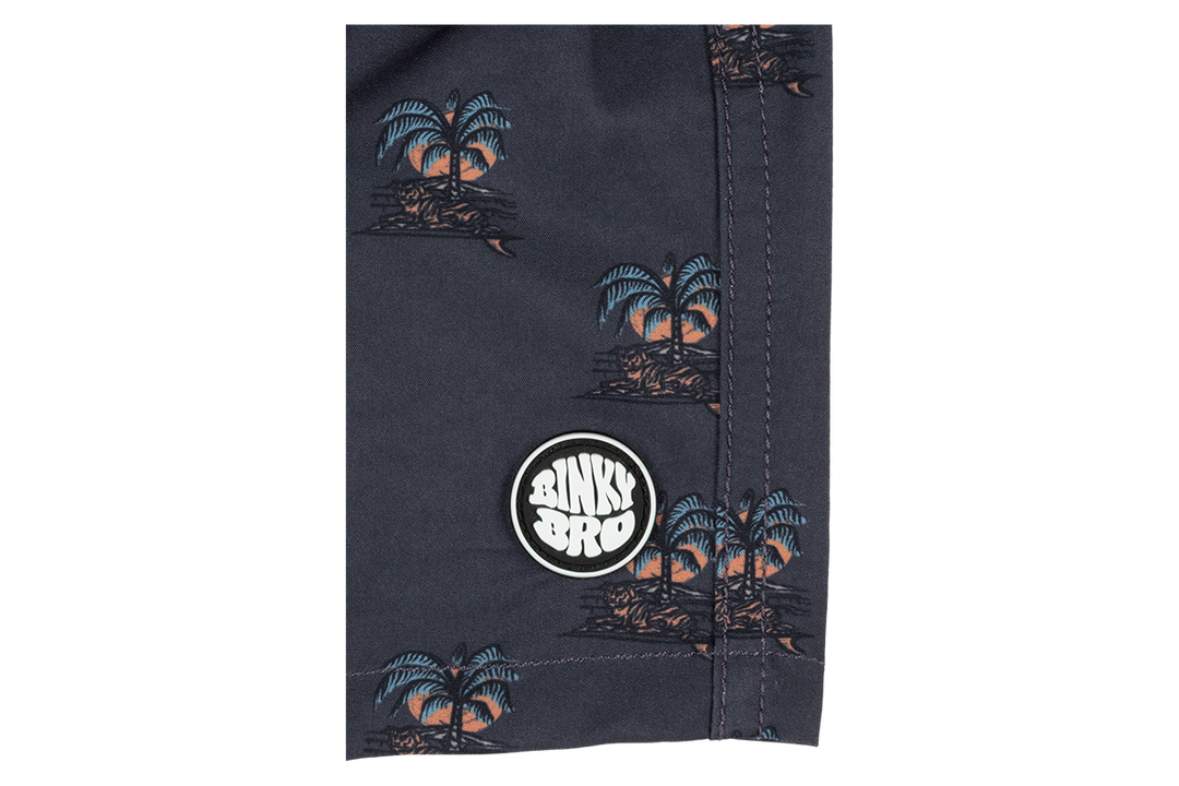 Kids Swimsuit Khan: Charcoal