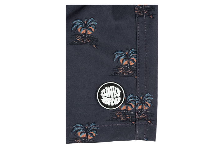 Kids Swimsuit Khan: Charcoal