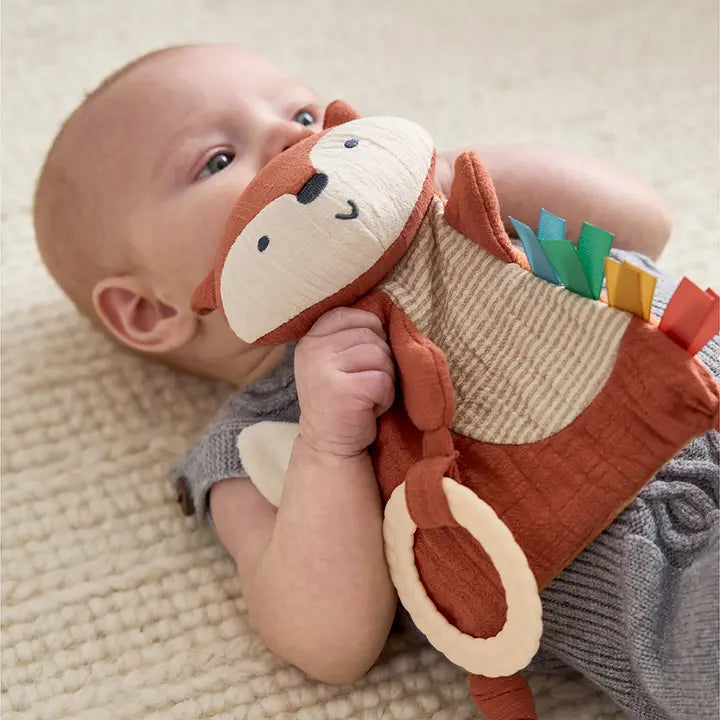 Fox Crinkle Teething Toy