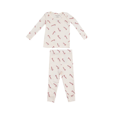 Candy Cane Ribbed Loungewear