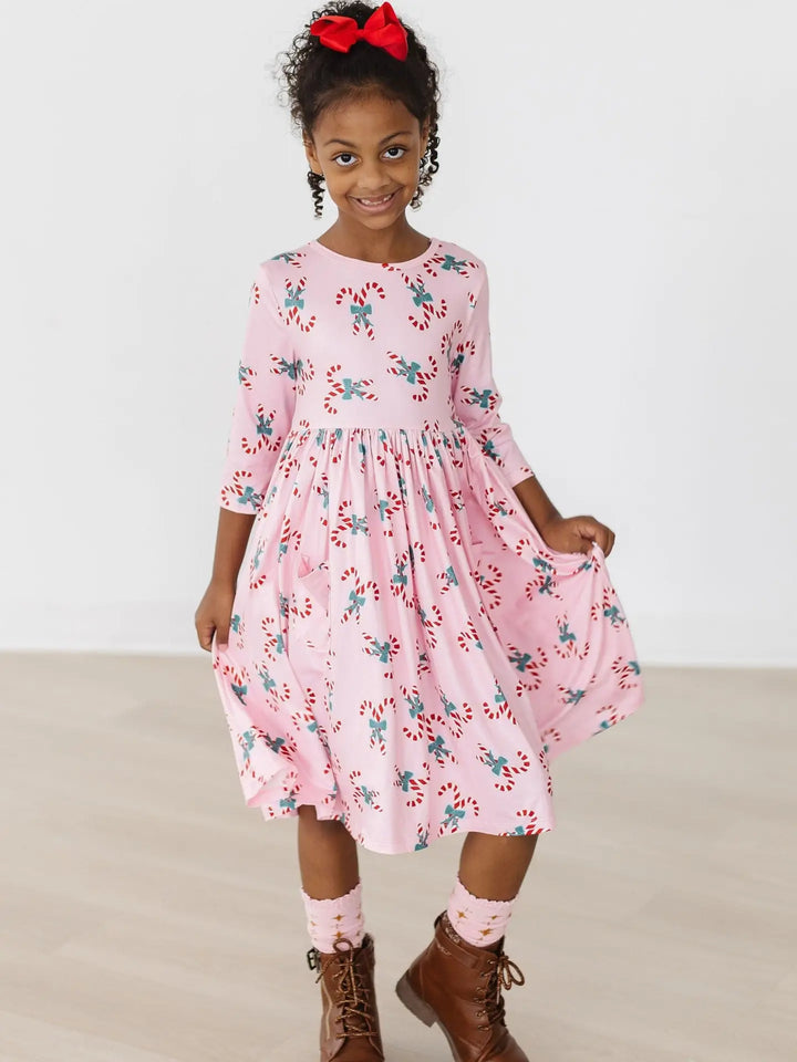 Candy Cane Twirl Dress
