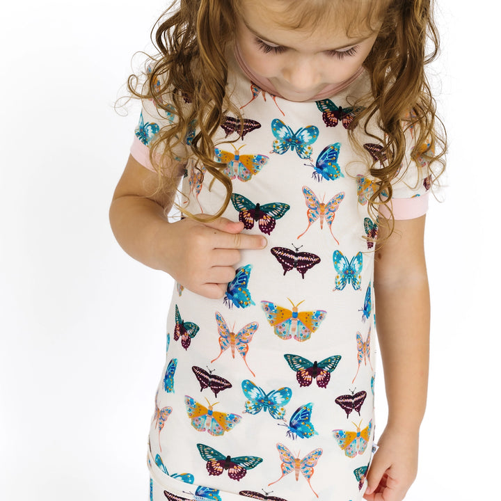 Butterfly Bamboo Toddler PJs