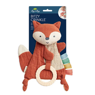 Fox Crinkle Teething Toy