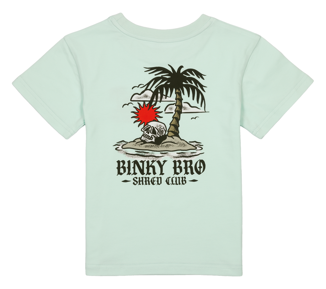 Kids Graphic T-Shirt Shelter Island: Light Blue