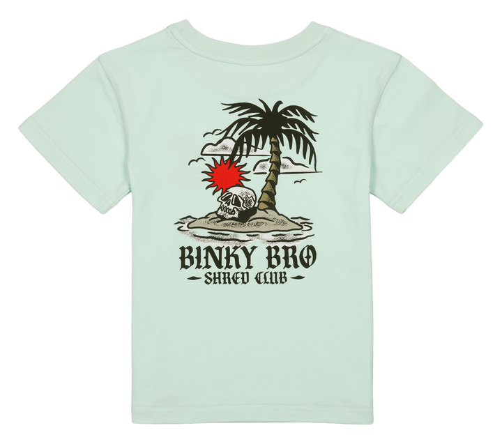 Kids Graphic T-Shirt Shelter Island: Light Blue