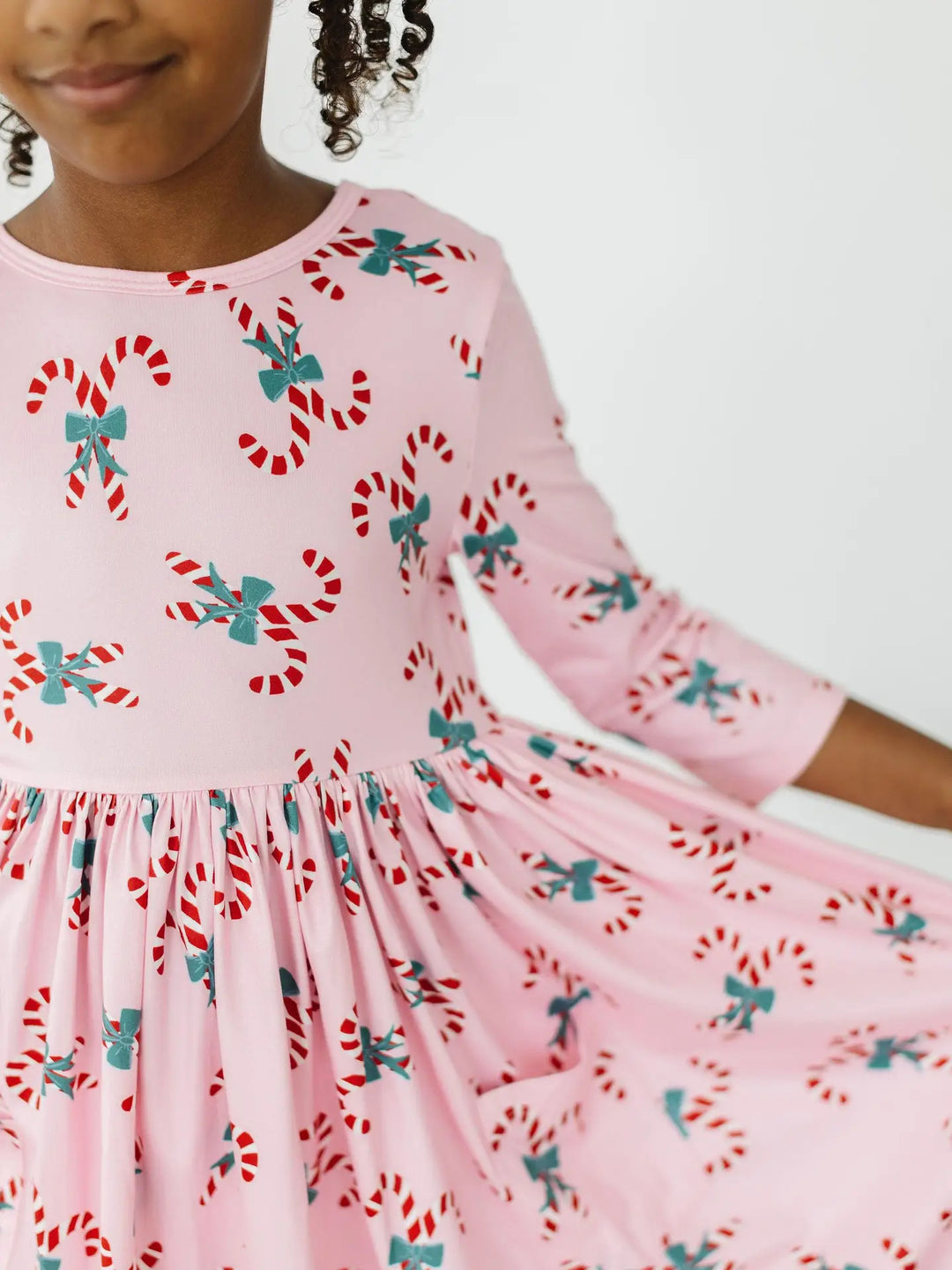 Candy Cane Twirl Dress