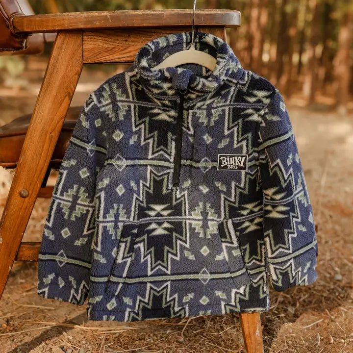 Bluebird Printed Fleece
