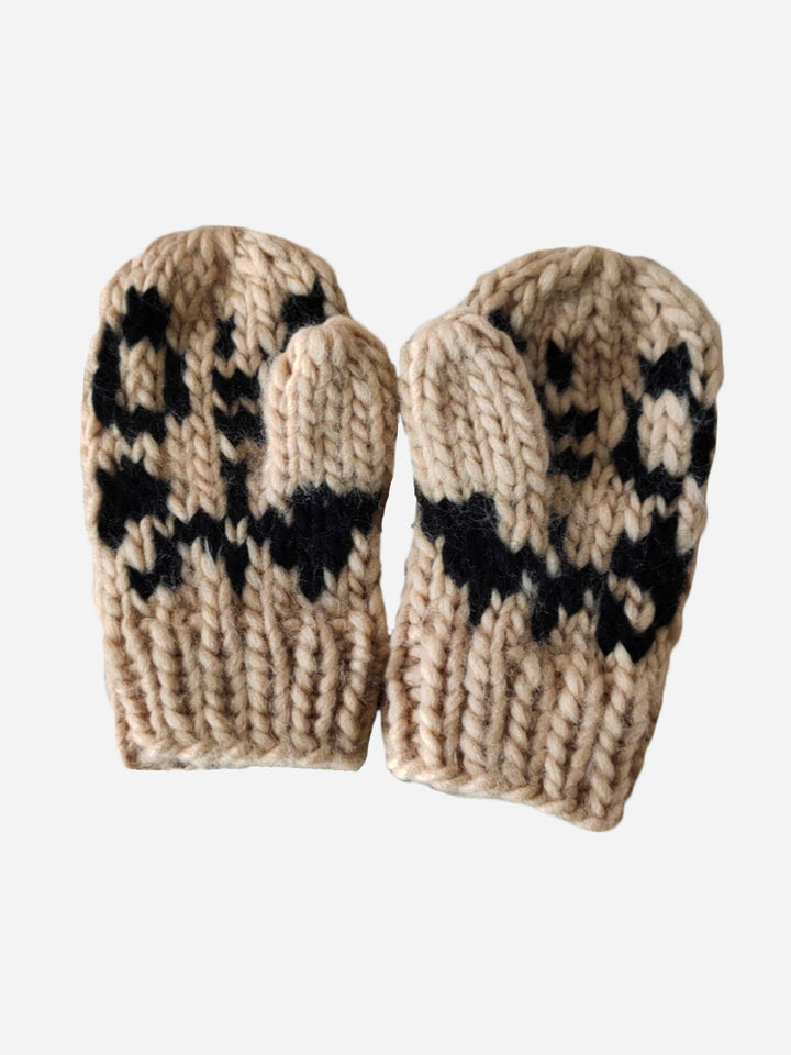 Cheetah Mittens