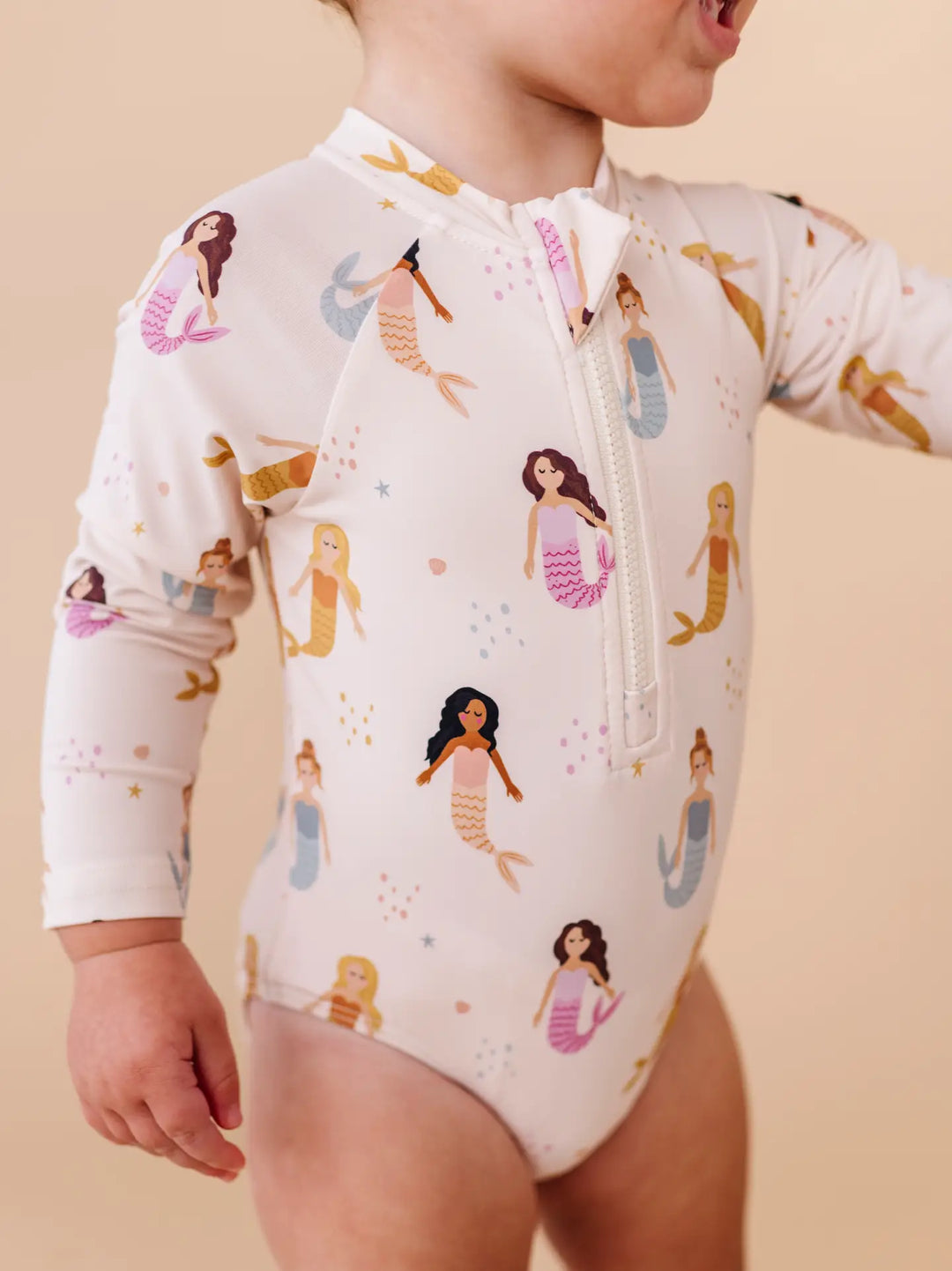 Mermaid Rash Guard Swimsuit