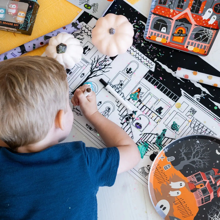 Trick or Treat Reuseable Silicone Coloring Mat