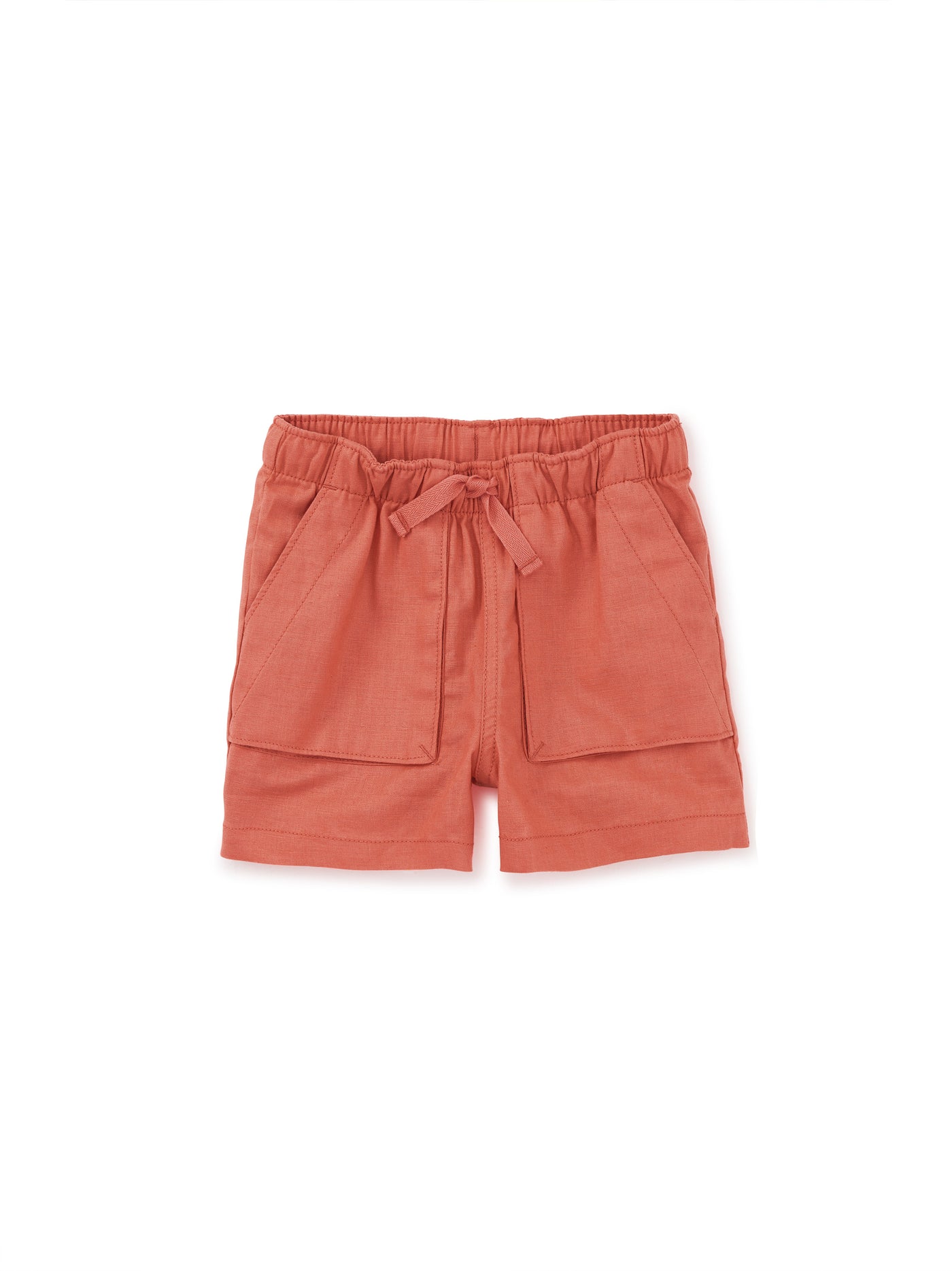 Woven Camp Shorts/Orange Buoy