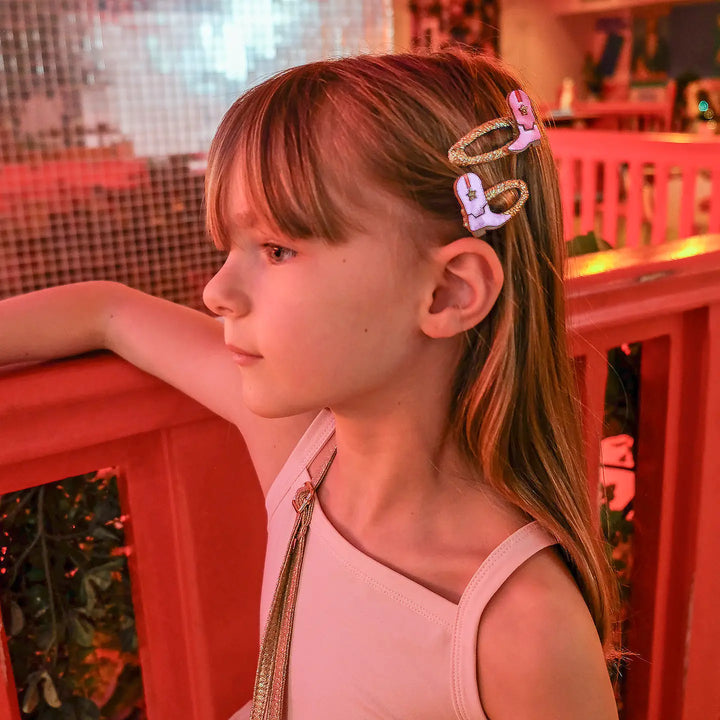 Disco Dolly Boot Hairclips