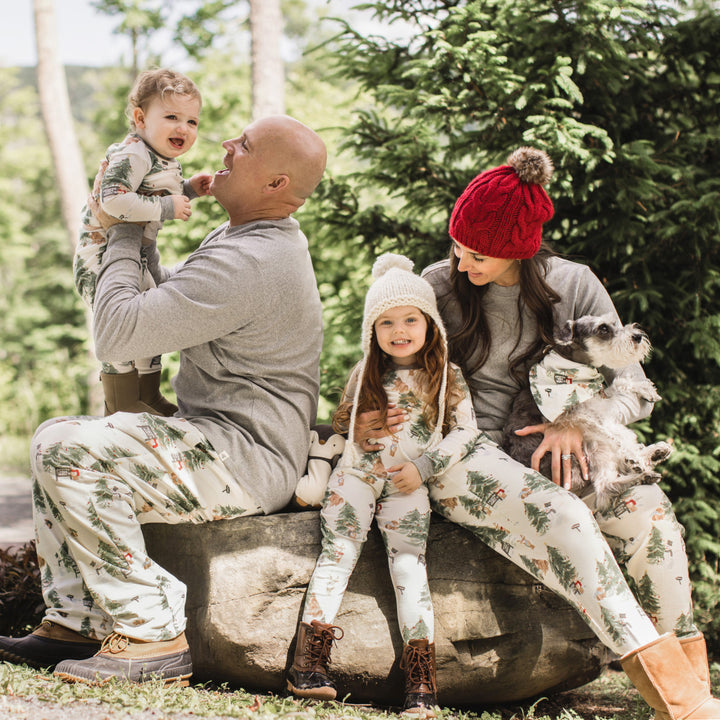 Mens Christmas Tree Farm PJ Set