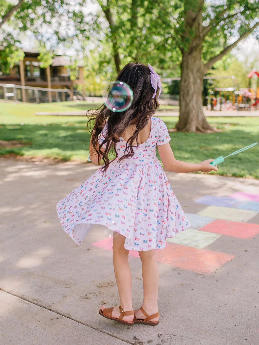 Classic Twirl in Butterfly Rainbow