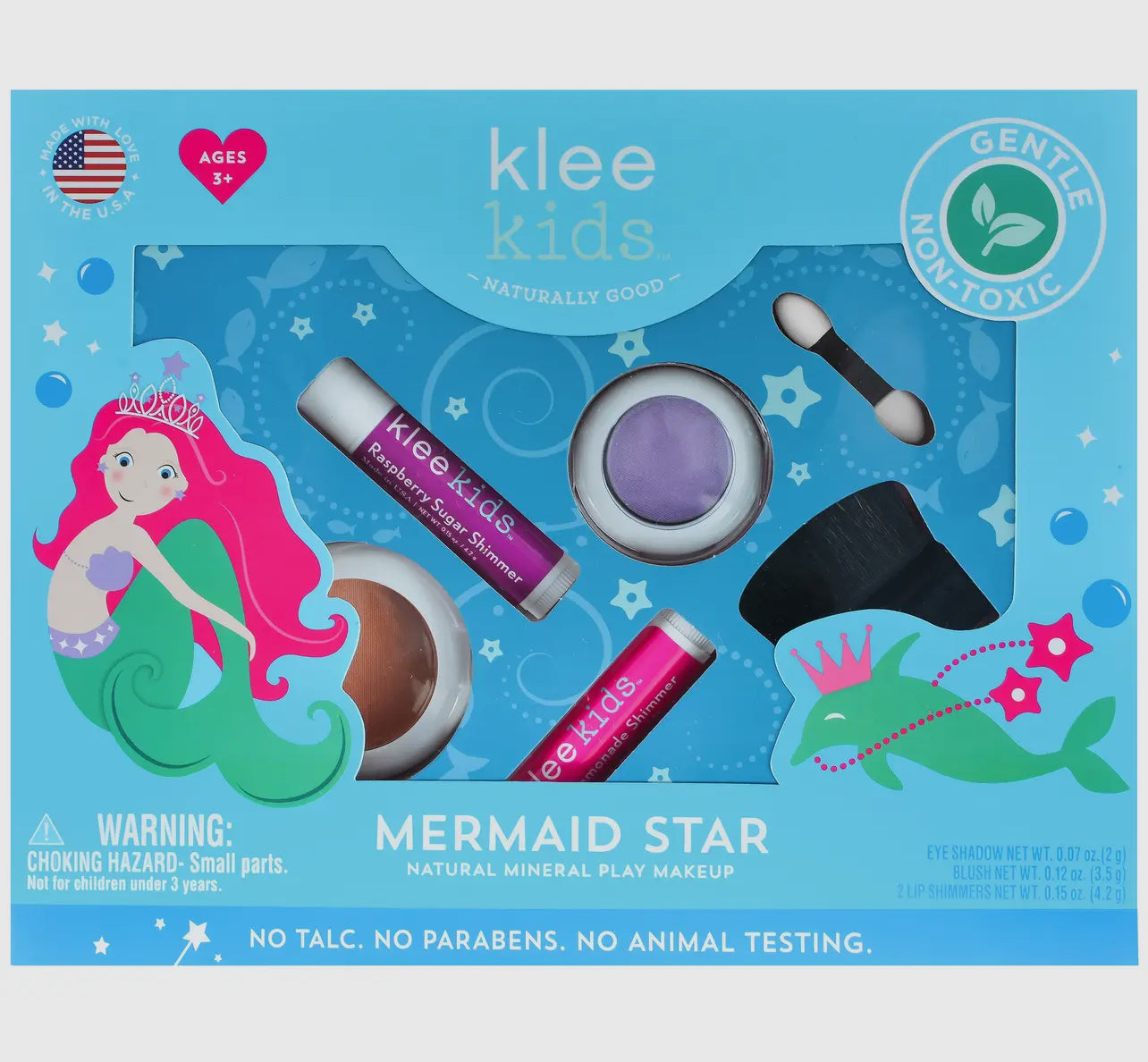 Mermaid Natural Play Makeup 4 PC Set