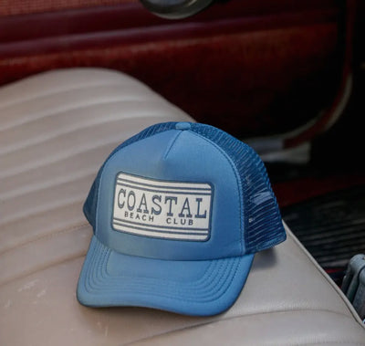 Coastal Beach Club Trucker Hat