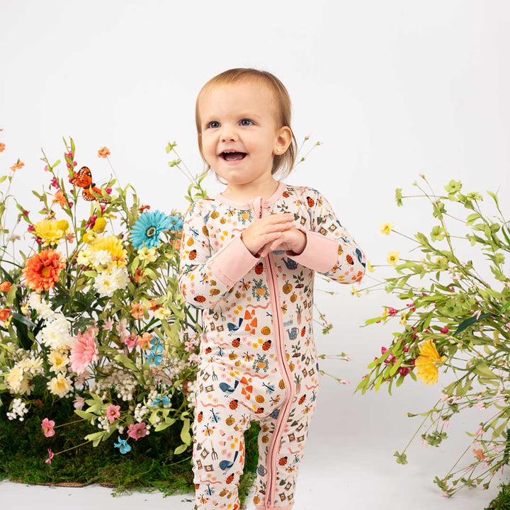 Garden Friends Baby Pajamas