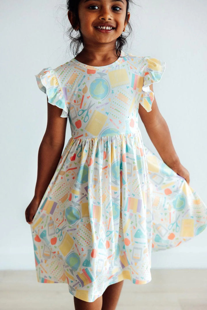 Campus Cutie Flutter Dress