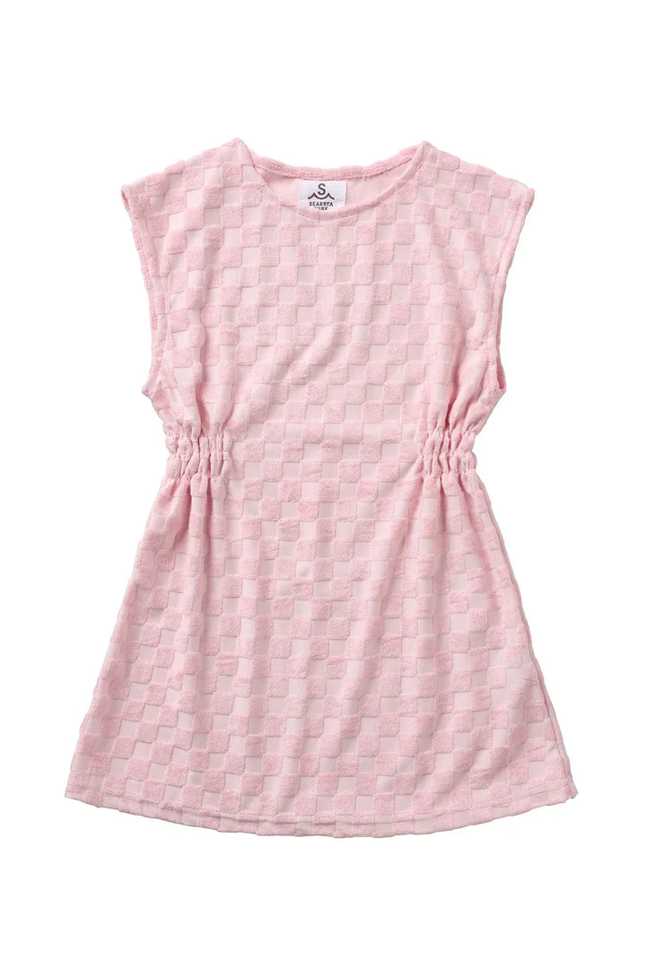 Checker Cover Up Dress / Pink