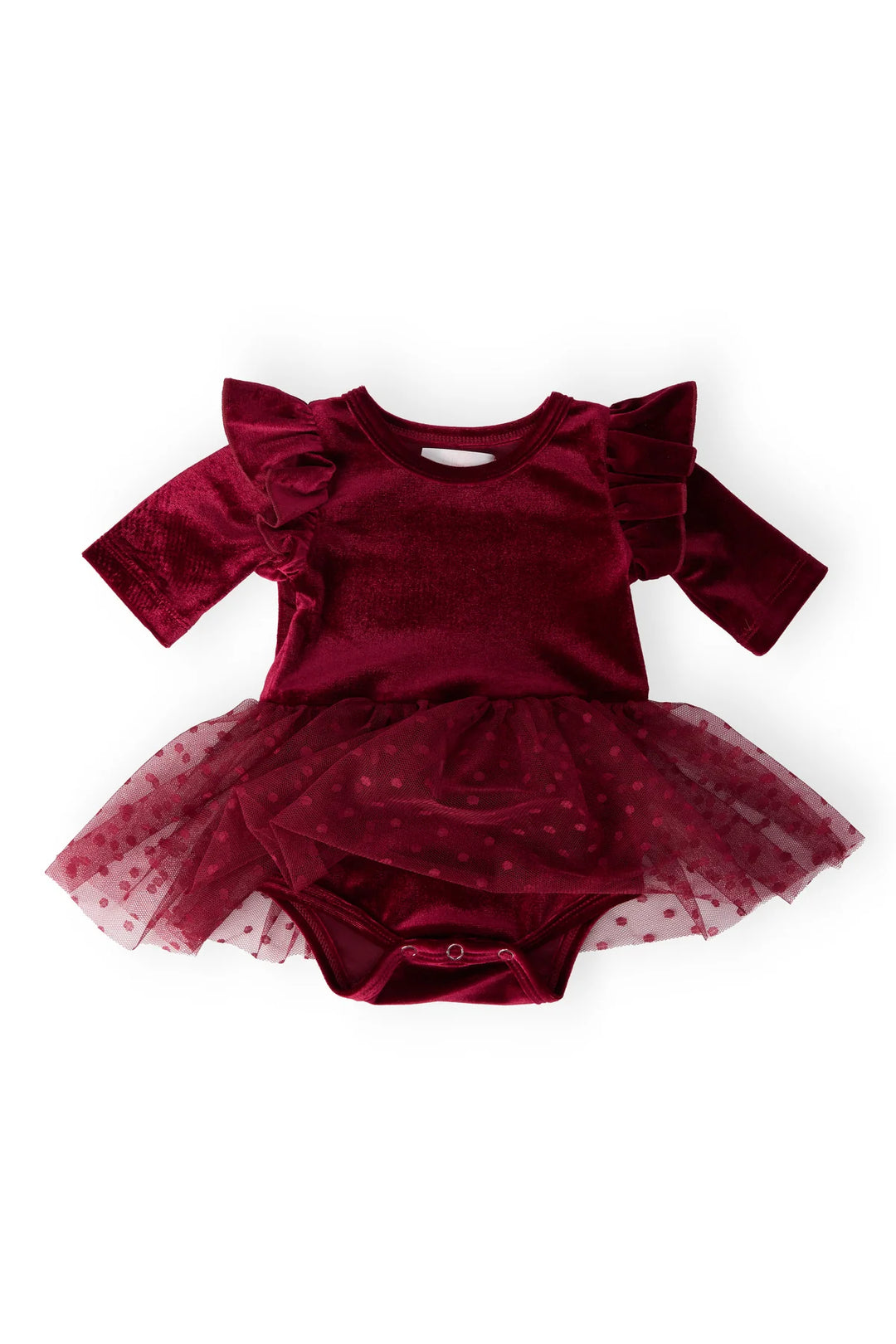 Cranberry Velvet Tutu