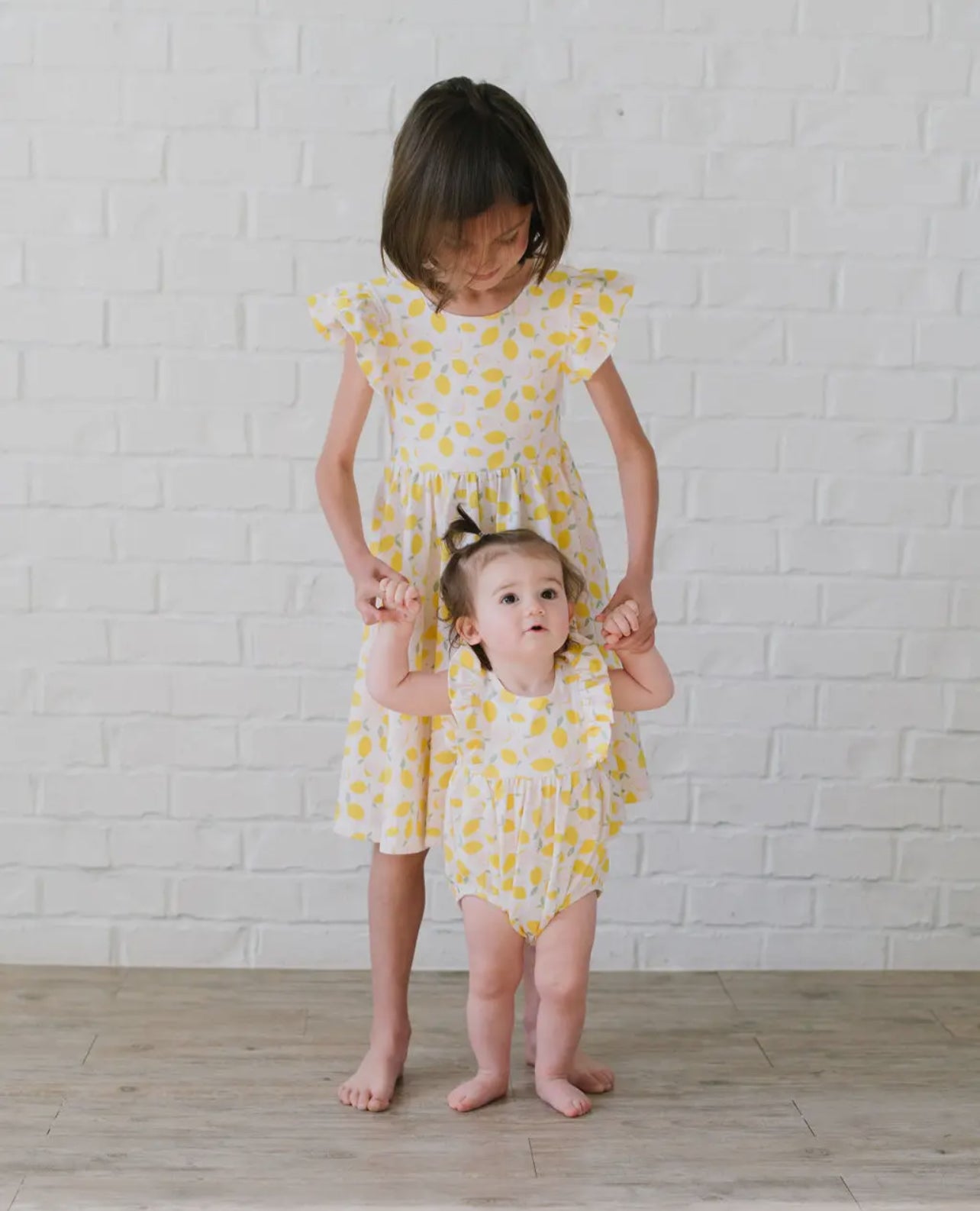 Olivia Dress in Lemon Drop