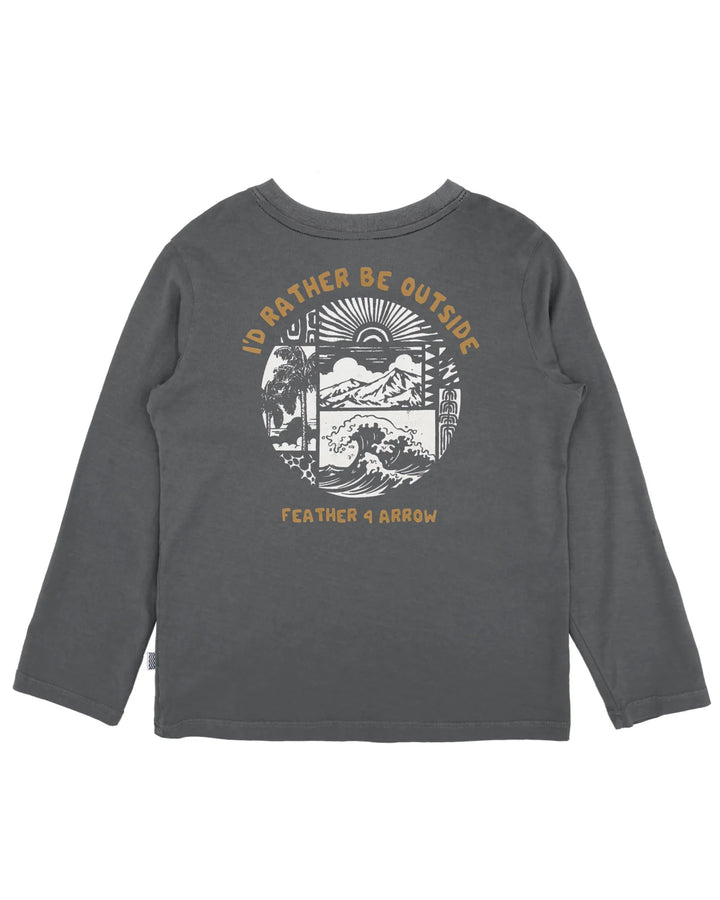 Outside Long Sleeve Tee