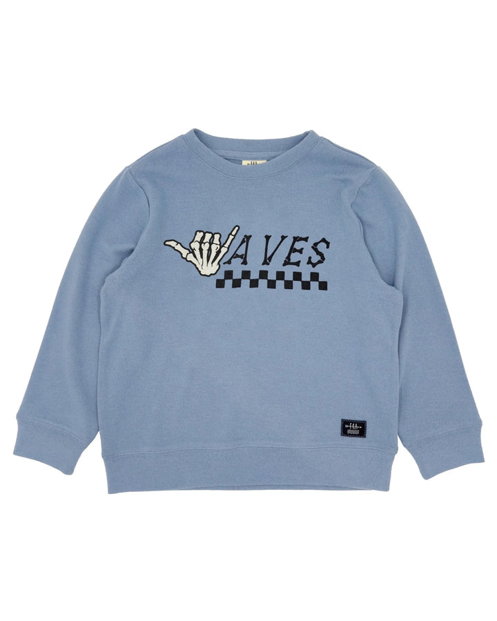 Waves Hacci Pullover