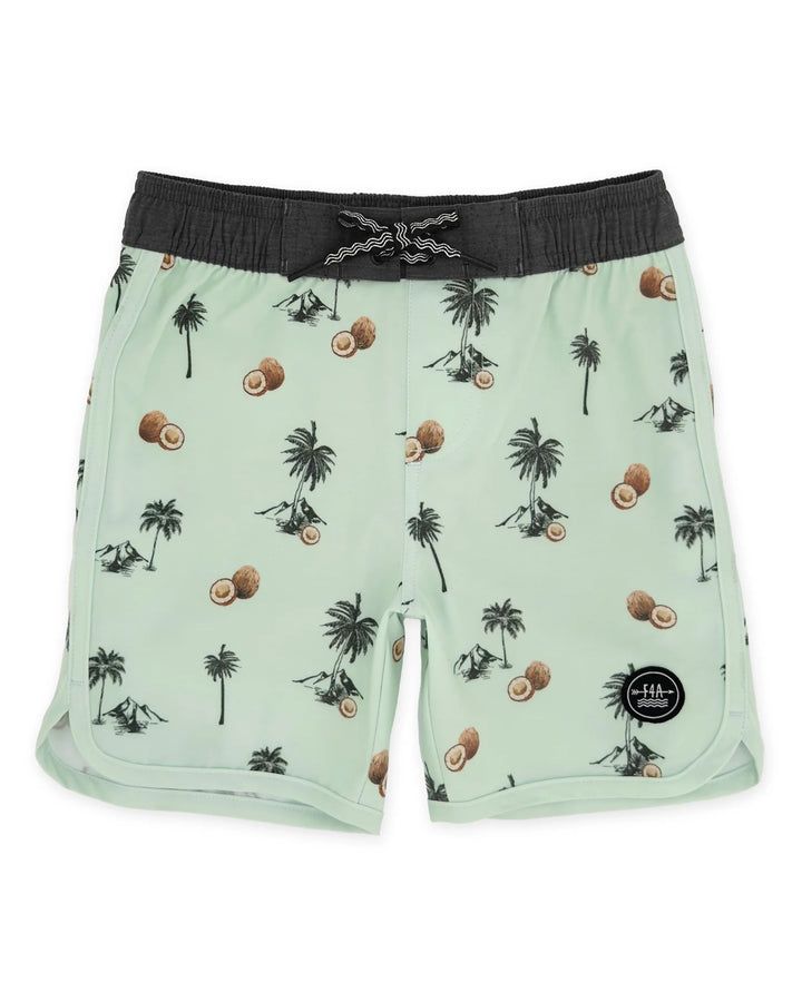 Scallop Boardshort - Coconut Beach