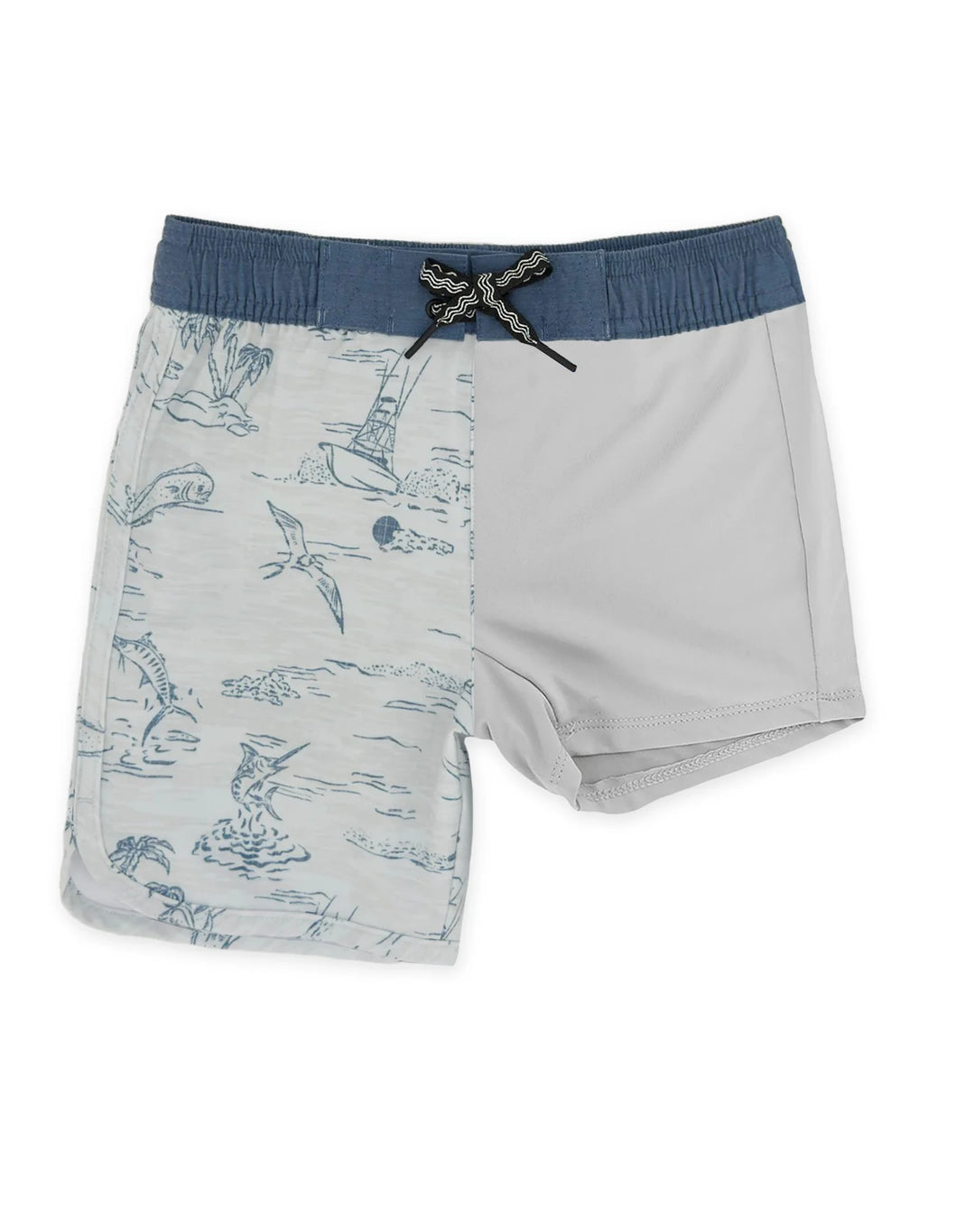 Scallop Boardshort - Out To Sea