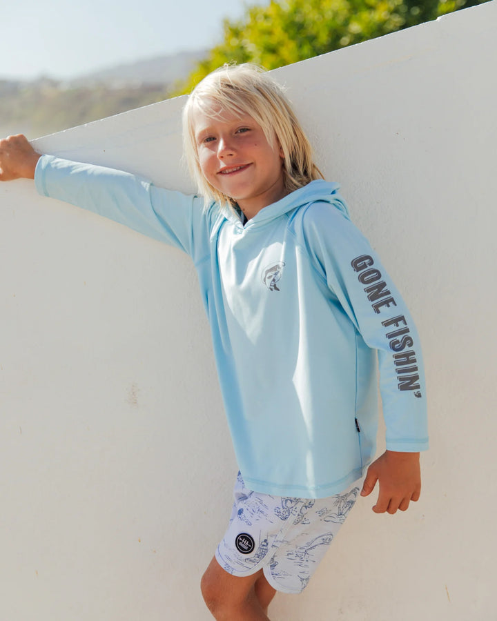 Scallop Boardshort - Out To Sea