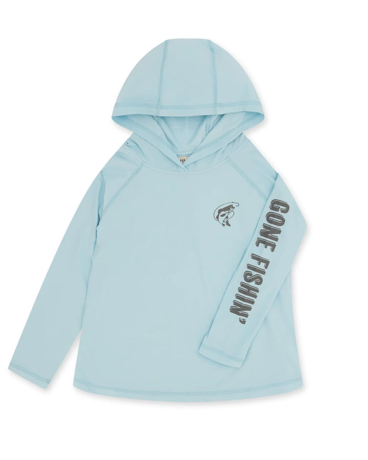 Reel Deal Tech Hoody - Crystal Blue