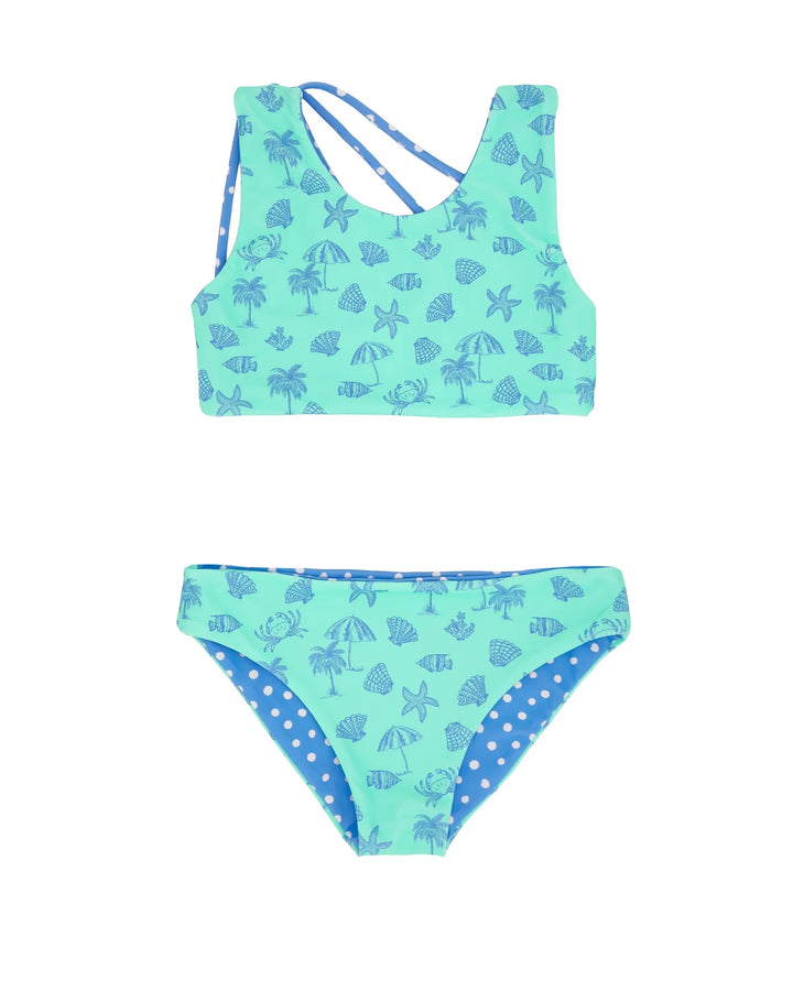 Summer Sun Reversible Bikini - Sandy Shores